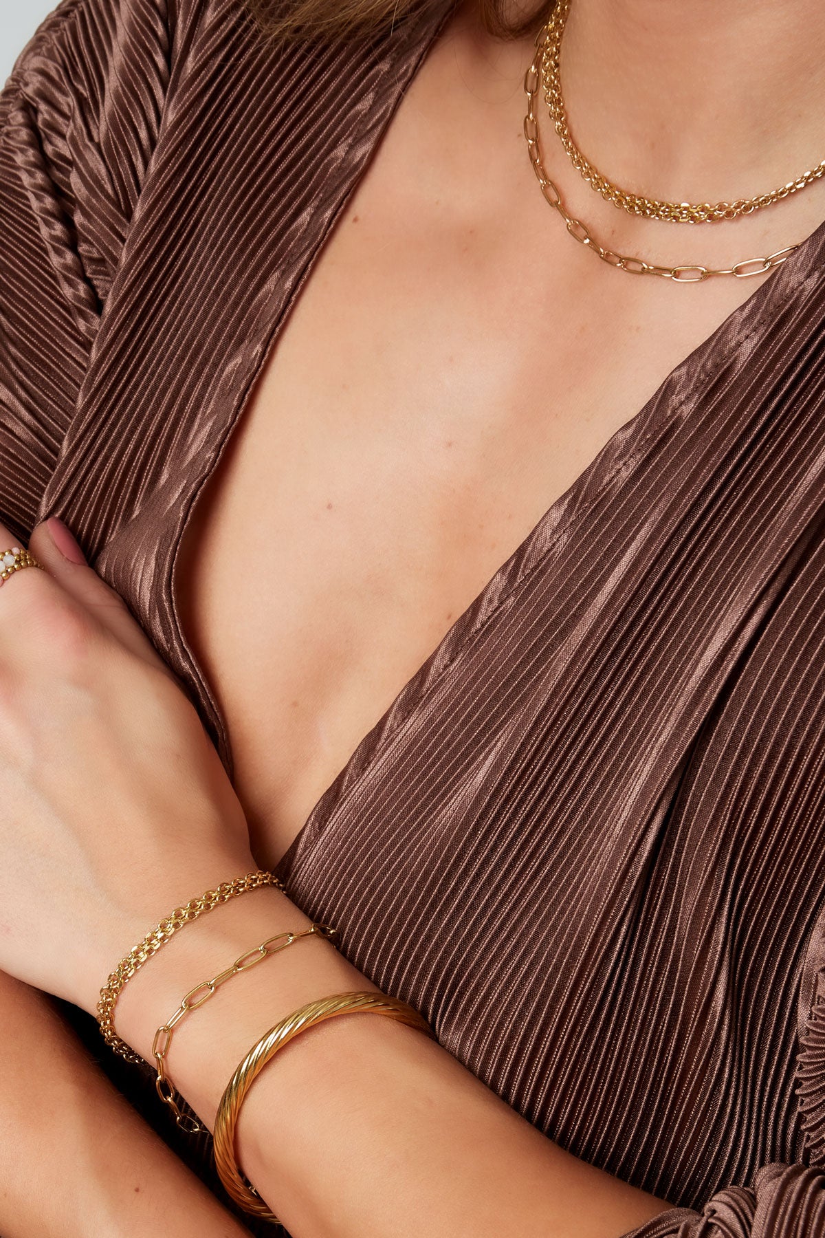 "Chain" Bracelet Gold