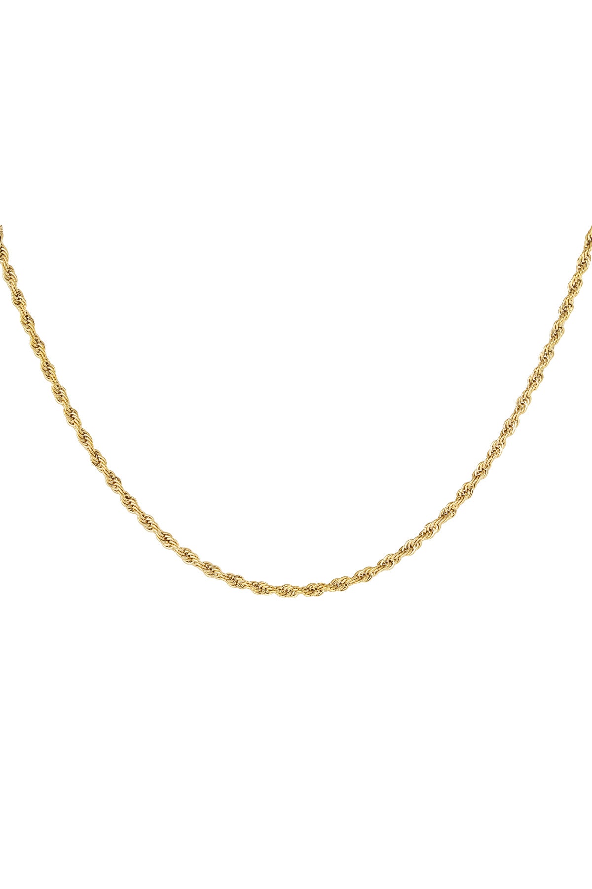 "Twisted" Necklace Gold