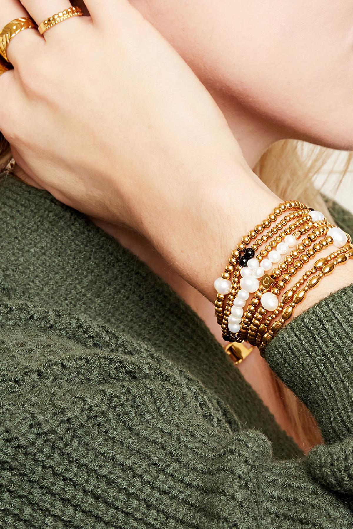 "Classic" Pearl Bracelet Gold