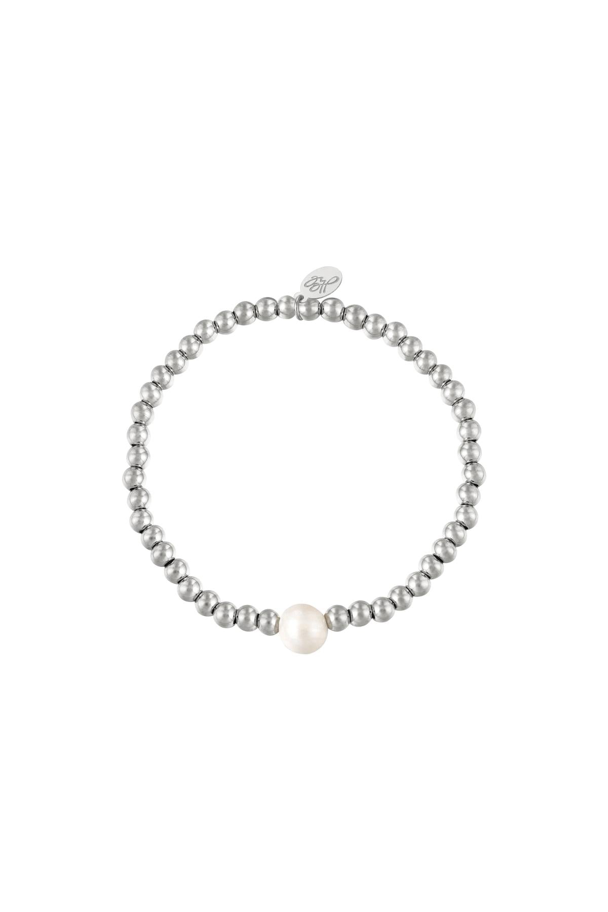 "Classic" Pearl Bracelet Silver