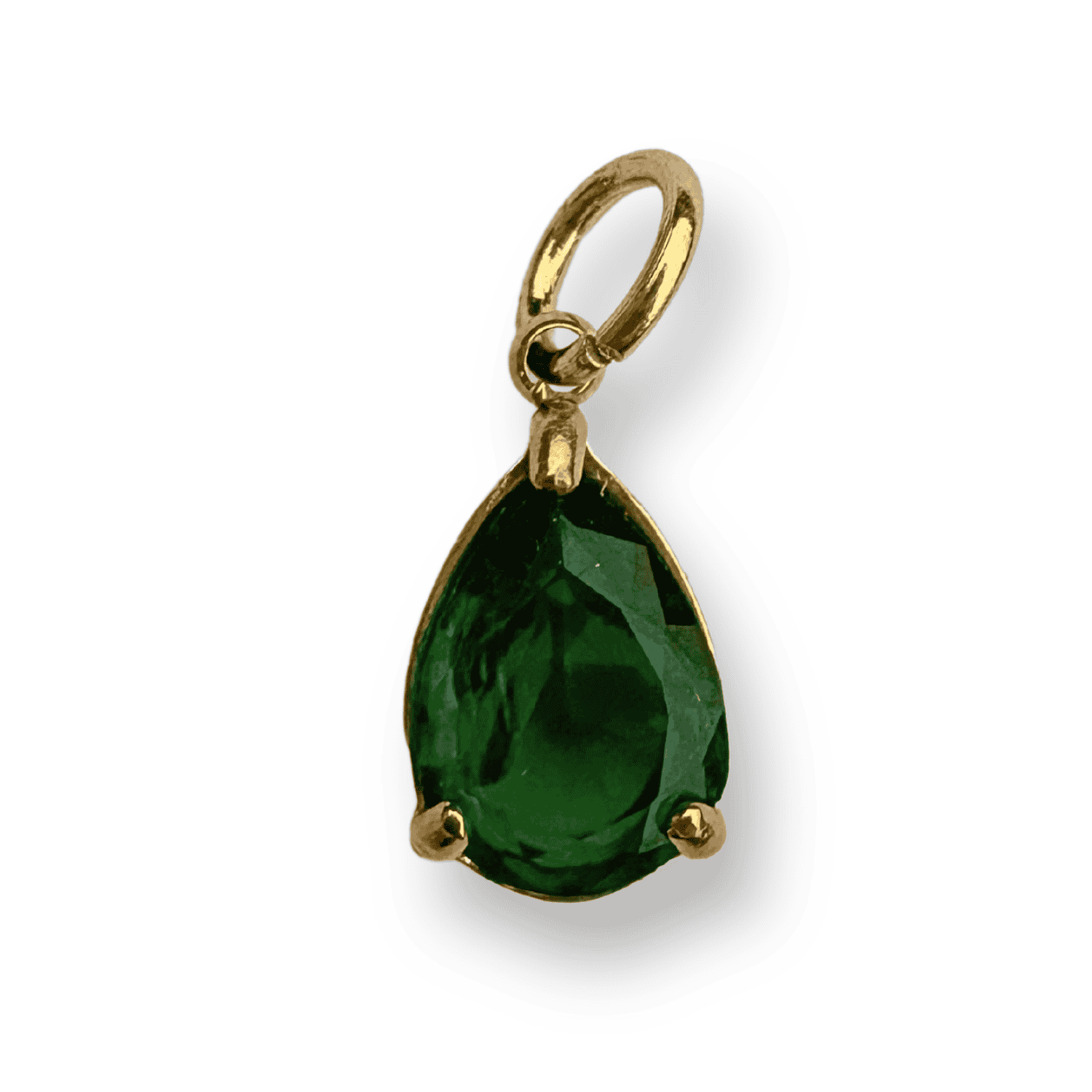 Green oval diamond