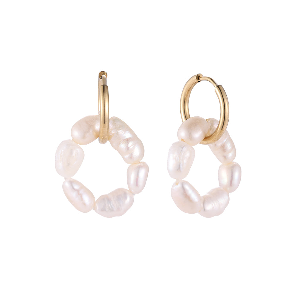 "Skylar" Pearl Earrings