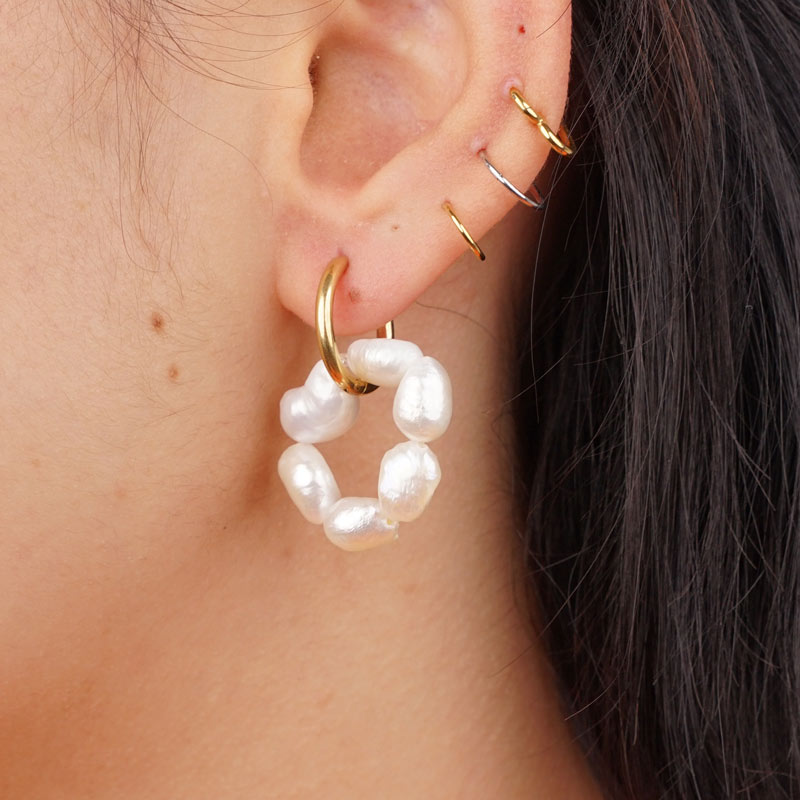 "Skylar" Pearl Earrings